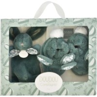 Pinete Doudou Rabbit + Rabbit Toys Set Sage Green (DC4260)