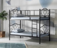 Двухъярусная кровать Evger R-50 90x200cm Black