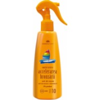 Emulsie pentru accelerarea bronzarii Cosmetic Plant SPF10 200ml