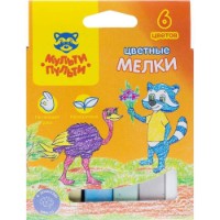 Мелки для рисования Мульти-Пульти Енот в Австралии 6pcs (ЦМ_11129)