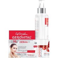 Set cadou Gerovital Cream H3 Derma+ 50ml + Micellar Water 150ml