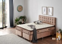 Ортопедический матрас Trendy W Cotton White/Brown 160x200cm GTR007190