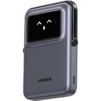 Внешний аккумулятор Ugreen Uno Series Magnetic Wireless 10000mAh Space Gray (45327)