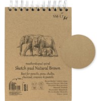 Скетчбук SMLT Authentic A5 80p 135gr (5EA-80/NTB)