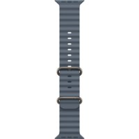 Ремешок Apple Watch 49mm Anchor Blue Ocean Band Natural Titanium Finish (MGCC4ZM/A)
