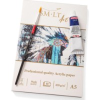 Скетчбук SMLT Professional Acrylic A5 10pcs 420g (5TS-10(420)/PRO/FSC)