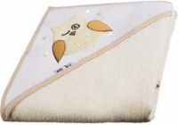 Prosop pentru copii Akuku Owl Beige 100x100cm (A1241)