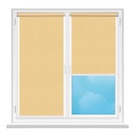 Рулонные шторы Msrolls Cross C 2057 Yellow 0.50x1.70m