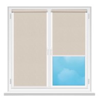 Rolete textile Msrolls Cross C 550 Light Grey 0.45x1.70m