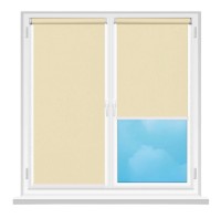 Рулонные шторы Msrolls Mat Blackout B1020 Beige 0.65x1.70m