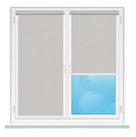 Рулонные шторы Msrolls Mat Blackout B1080 Grey 0.70x1.70m