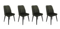 Scaun Trendy Alfa 432 Khaki/Black 90x50x49cm GTR006784 4pcs