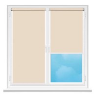 Рулонные шторы Msrolls Mat Sun S1105 Ivory 0.80x1.70m