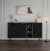 Тумба Trendy Clara Dark Brown/Bendir 142x83x35cm GTR001130