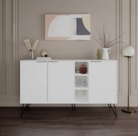 Тумба Trendy Clara White 142x83x35cm GTR001131