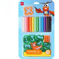 Plastilina Deli Genius 12pcs DLEY022