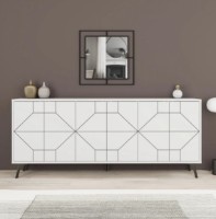 Тумба Trendy Duna 183 White 184x77x35cm GTR001142
