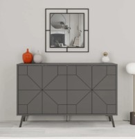 Тумба Trendy Dune Anthracit 123x62x35cm GTR006255