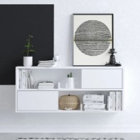 Тумба Trendy Forkis Dec0028 White 120x50x22cm GTR006226