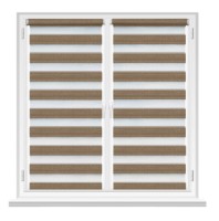 Rolete textile Msrolls Day Night City BO 7338/6 Brown 0.50x1.70m