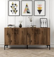 Тумба Trendy Kiev 160 Walnut 160x78x35cm GTR001153
