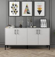 Тумба Trendy Kiev 160 White 160x78x35cm GTR001159