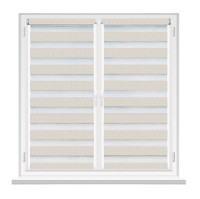 Rolete textile Msrolls Day Night Estera 12427-1 Cream 0.65x1.70m