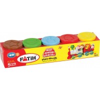 Plastilina Fatih Play Dough Mini 5pcs (50075)