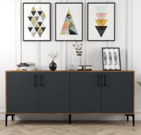 Тумба Trendy Kiev Walnut/Anthracit 180x78x35cm GTR001161