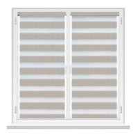 Rolete textile Msrolls Day Night Estera 12427-2 Beige 0.55x1.70m