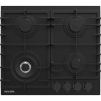 Газовая панель Wolser WL-BRD 6406 Black Matt Glass