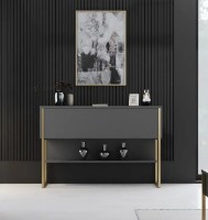 Тумба Trendy Luxe Gold/Anthracit 120x80x30cm GTR005828