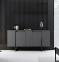 Тумба Trendy Luxe Anthracit/Black 160x80x35cm GTR006246