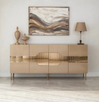 Тумба Trendy Milano Bronze/Gold 180x80x40cm GTR001215