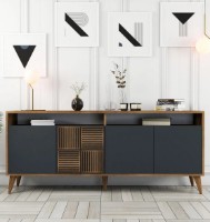 Dulăpior Trendy Milano Walnut/Anthracit 180x78x35cm GTR001175