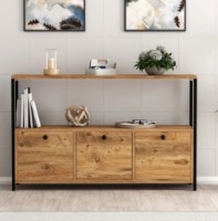 Тумба Trendy Nero V2 Pine Atlantic/Black 120x75x30cm GTR006241