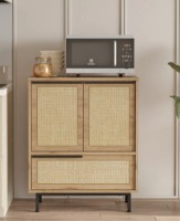 Тумба Trendy ON8A-SU Walnut/Oak 90.4x74.8x35.5cm GTR001930