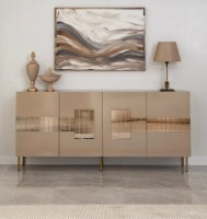 Тумба Trendy Paris Bronze/Gold 180x80x40cm GTR001219
