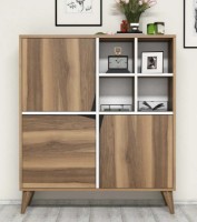 Тумба Trendy Puls Walnut/White 115x100x30cm GTR006628