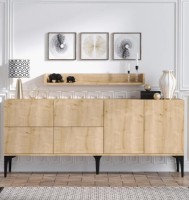 Тумба Trendy Stella Oak Sapphire 180x55x40cm GTR006277