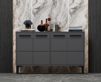 Dulăpior Trendy Stria Anthracit 120x75x30cm GTR006238