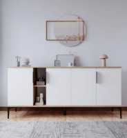 Тумба Trendy Tarz Oak/White 150x79x40cm GTR006296