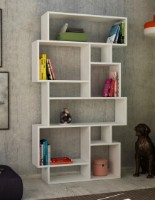 Etajeră Trendy Karmato White 168.5x96x25.5cm GTR000421