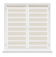 Rolete textile Msrolls Day Night Natural V3 Light Yellow 1.00x1.70m