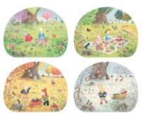 Puzzle Moulin Roty 4x12 pcs (3575676324400)