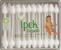 Betisoare de urechi Ipek Baby Organic Cotton 60pcs