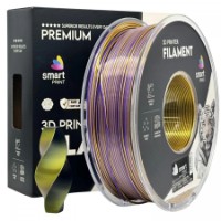 Filament pentru imprimare 3D Smart Print FG-S108-E1 Silk PLA Black/Gold/Purple