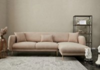 Canapea de colț Trendy Simena Beige R 266x133x80cm GTR003425