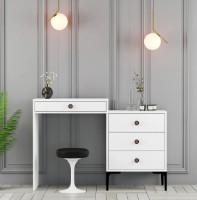 Măsuţă de toaletă Trendy Lizbon 556 White 124x84x40cm GTR001465