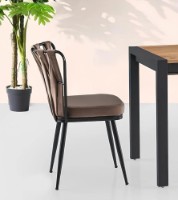 Стул Mobiland Kusakli BF-19 Brown/Black